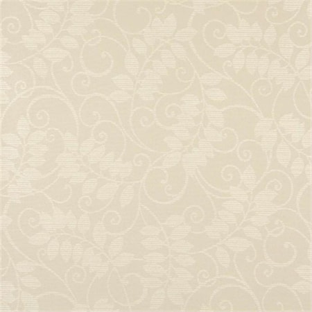 Designer Fabrics 54 In. Wide Ivory- Floral Vine Outdoor- Indoor- Marine Scotchgarded Fabric F629